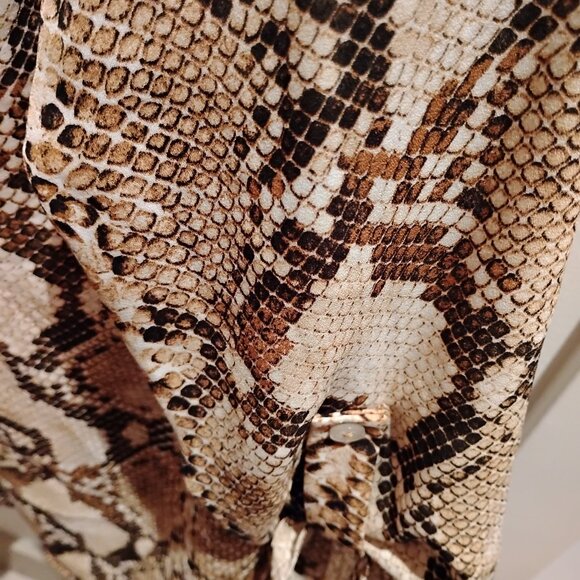 Lush Brand Snake Print Blouse - Picture 3 of 5